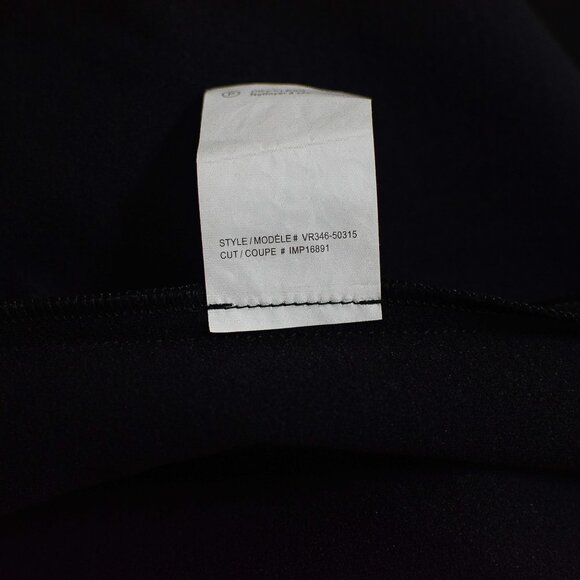 Vince Black 3/4 Sleeve Boucle Knit Sheath Midi Dress Size S Career Minimalist - Picture 7 of 7